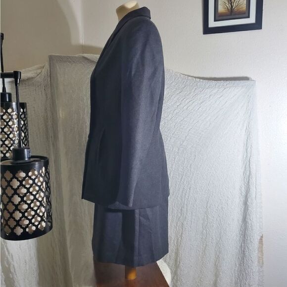 Amanda Smith VTG 100% Wool 2 Piece Suit Set Size 12 - Picture 4 of 12